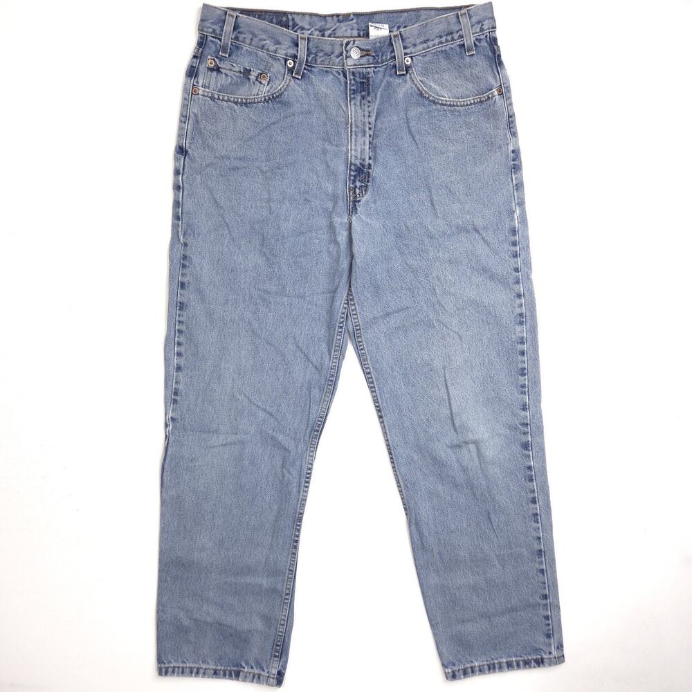 Vintage Levis 550 Relaxed Fit Jeans Mens 36x30 Blue Baggy Skater 90s y2k